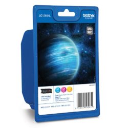 Brother LC1280XL Innobella™ Ink, High Yield Ink Cartridge, Cyan, Magenta, Yellow 3 Pack, LC-1280XLRBWBP (package 3 each)